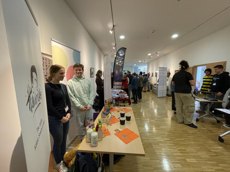 Schülerfirmenmesse in Leipzig